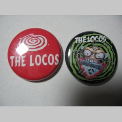 The Locos, odznak 25mm, cena za 1ks  (počet kusov a konkrétny model napíšte v objednávke do rubriky KOMENTÁR)